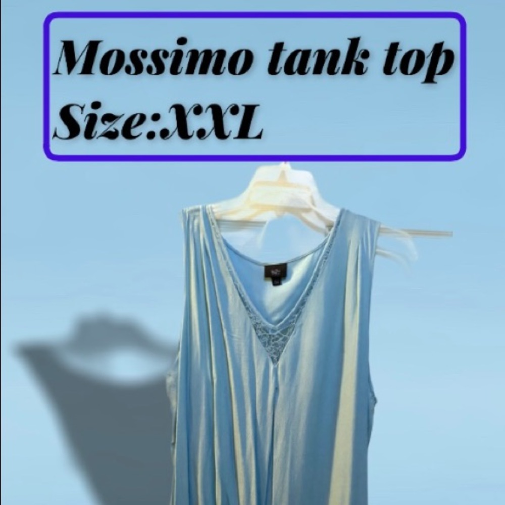 Mossimo green tank top